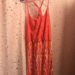 Pink & Orange dress
